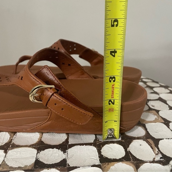 FitFlop Brown Toe-Post Sandals Women’s Size 11 Comfort Arch Support - Picture 7 of 7